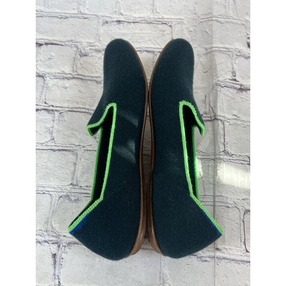 Rothy's Merino Wool Loafer in Winter Green Women’s Size w6 - Picture 9 of 12